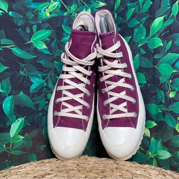 Converse ctas hi platfrom purple lift lugged - Picture 8 of 8